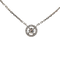 Collier Collier chaîne en or blanc 18k avec diamants 58 Facettes #4949