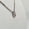 Collier Collier chaîne en or blanc 18k avec diamants 58 Facettes #4949