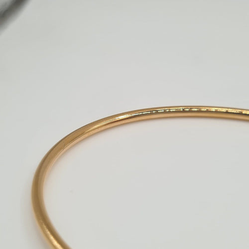 Bracelet Bracelets joncs en or rose 18 carats 58 Facettes #4955