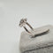 Bague 54 Bague fleur en or blanc 18k 58 Facettes #4959