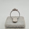 Bague 54 Bague fleur en or blanc 18k 58 Facettes #4959