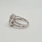 Bague 53 Bague en or blanc 18k avec diamants 58 Facettes #4967