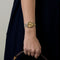 Montre Rolex - Montre Lady Oyster Perpetual Date en or jaune 14K et acier, cadran doré 58 Facettes A12O5