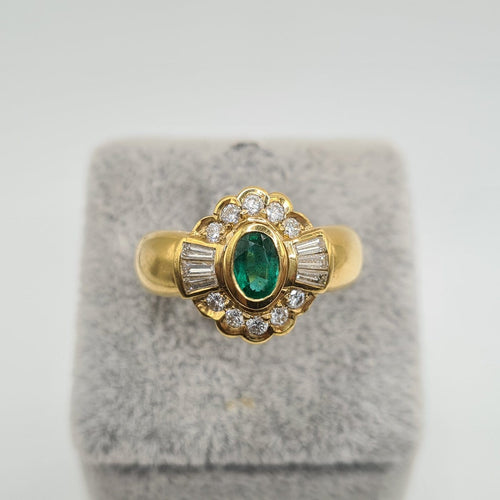 Bague 54 Bague en or jaune 18k 58 Facettes #4968