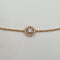 Bracelet Bracelet en or rose 18 carats serti de diamants 58 Facettes #4972