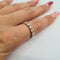 Bague 50 Bague en or jaune 18k sertie de diamants 58 Facettes #4974