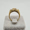 Bague 52 Bague en or jaune 18k avec diamants et saphir 58 Facettes #4976