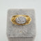 Bague Bague en or jaune 18k et diamants 58 Facettes #4978