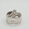 Bague 54 Bague en or blanc 18k et diamants 58 Facettes #4981