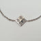 Bracelet Bracelet chaîne en or blanc 18k 58 Facettes #4983