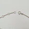 Bracelet Bracelet chaîne en or blanc 18k serti de diamants 58 Facettes #4984