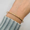 Bracelet Bracelet jonc en or jaune 18 carats 58 Facettes #5009
