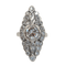 Bague 49 Bague en or blanc 18k 58 Facettes #5038