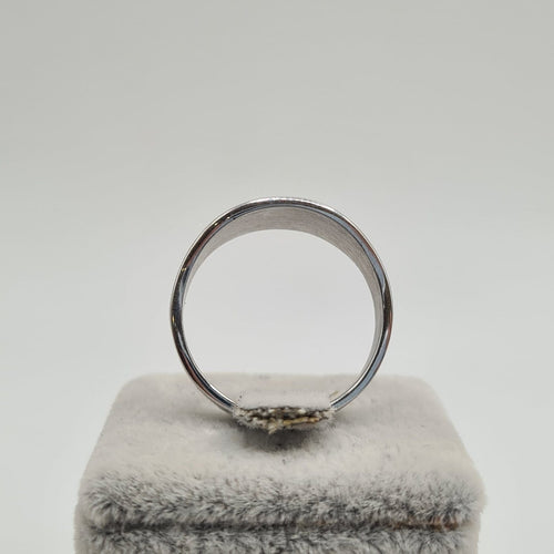 Bague en or blanc 18k 58 Facettes #5041