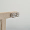 Boucles d’oreilles en or blanc avec diamants naturels 58 Facettes #5047