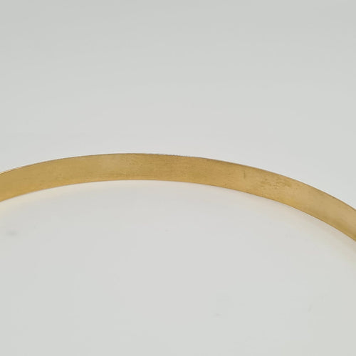 Bracelet jonc en or jaune 18 carats 58 Facettes #5064
