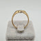 Bague en or jaune 18k avec saphir 58 Facettes #5066