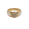 Bague en or jaune 18k avec diamant 58 Facettes #5069