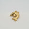 Pendentif dauphin en or jaune 18 carats 58 Facettes #5070
