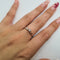 Bague solitaire en or blanc 18k 58 Facettes #5071