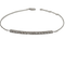 Bracelet en or blanc 18 carats serti de diamants naturels 58 Facettes #BT22