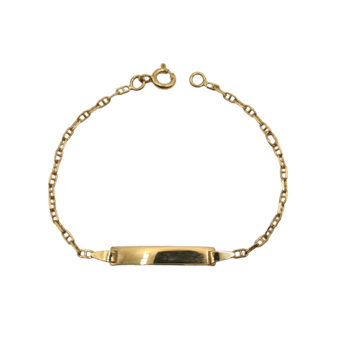 Gourmette en or jaune 18 carats 58 Facettes #BT23