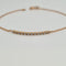 Bracelet en or rose 18 carats serti de diamants 58 Facettes #BT25