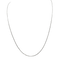 Collier - Chaîne en or blanc 18k 58 Facettes #BT30