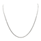 Collier chaîne en or blanc 18k 58 Facettes #BT32
