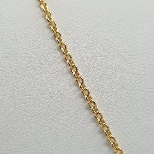 Collier - Chaîne en or jaune 18k avec Raî 58 Facettes #BT35