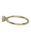 Bague solitaire en or jaune 18k avec diamant ovale de 0,35 ct 58 Facettes 2420