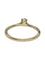 Bague solitaire en or jaune 18k avec diamant ovale de 0,35 ct 58 Facettes 2420