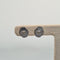 Boucles d’oreilles en or blanc 18k avec diamants naturels 58 Facettes #BT38