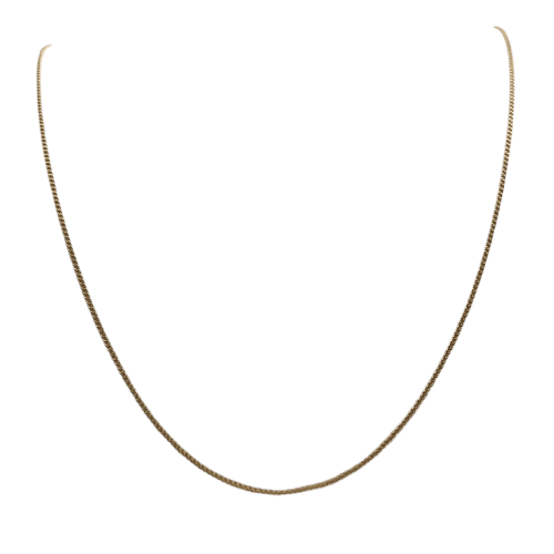 Collier chaîne en or jaune 18k 58 Facettes #BT29