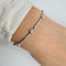 Collier chaîne en or blanc 14k 58 Facettes #BT36