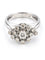 Bague 57 Bague ancienne en or blanc et diamants 58 Facettes 13367