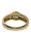 Bague solitaire en or jaune 18k, diamants 1 ct 58 Facettes 2407