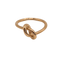 Bague nœud en or rose 18k 58 Facettes #4135