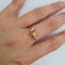 Bague nœud en or rose 18k 58 Facettes #4135