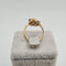 Bague en or jaune 18k avec diamants et saphir 58 Facettes #4469