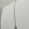 Collier chaîne en or blanc 14k avec diamants naturels 58 Facettes #2789