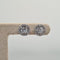 Boucles d’oreilles en or blanc 18k 58 Facettes #BT40