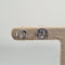 Boucles d’oreilles en or blanc 18k 58 Facettes #BT40
