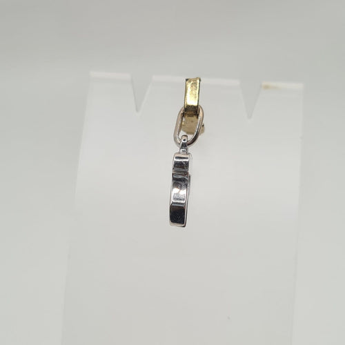 Rai - Pendentif en or blanc 18k 58 Facettes #BT42