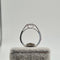 Bague en or blanc 18k avec diamants 58 Facettes #BT1