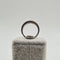 Bague alliance en or blanc 18 carats avec diamant 58 Facettes #BT6