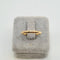 Alliance en or jaune 18k 58 Facettes #BT8