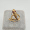Bague serpent en or jaune 18k 58 Facettes #BT9