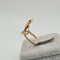 Bague serpent en or jaune 18k 58 Facettes #BT9