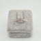 Bague solitaire en or blanc 18k 58 Facettes #BT10